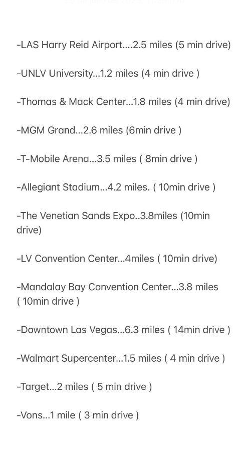 Guest House , 5 Min Away From Las Airport. Las Vegas Luaran gambar
