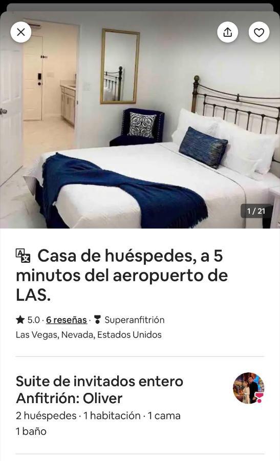 Guest House , 5 Min Away From Las Airport. Las Vegas Luaran gambar